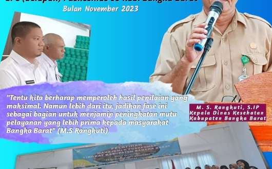 RE-AKREDITASI DI 8 PUSKESMAS SE-KAB.BANGKA BARAT